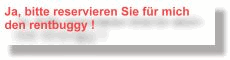 Bitte reservieren!