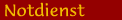 Apotheken-Notdienst