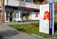 Innenansicht der Apotheke